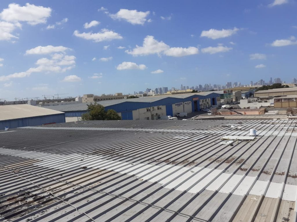 Waterproofing in Ajman - Faisal Holdings - Before Image